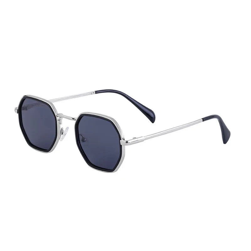 Sonnenbrille mit Metallrahmen – UV400