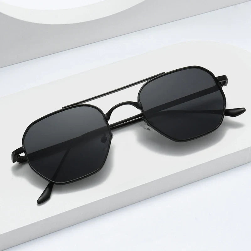 Sonnenbrille mit Metallrahmen - UV400