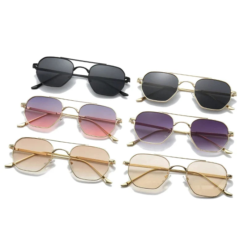Sonnenbrille mit Metallrahmen - UV400