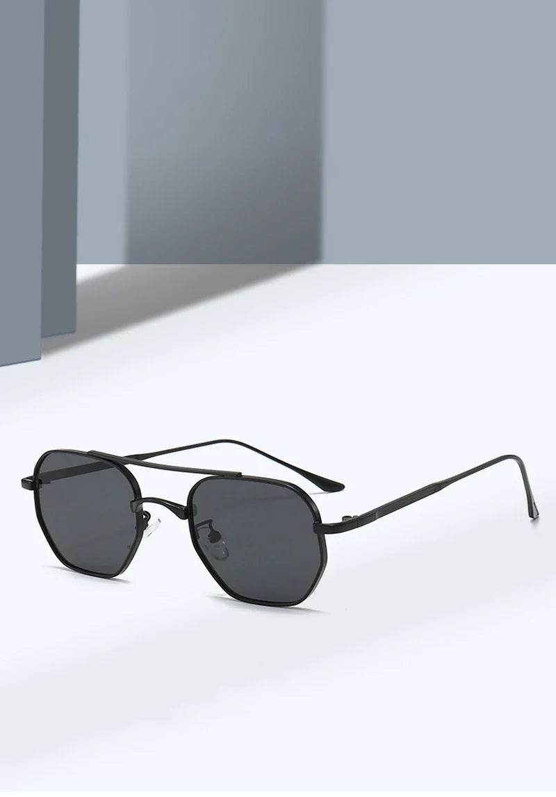Sonnenbrille mit Metallrahmen - UV400