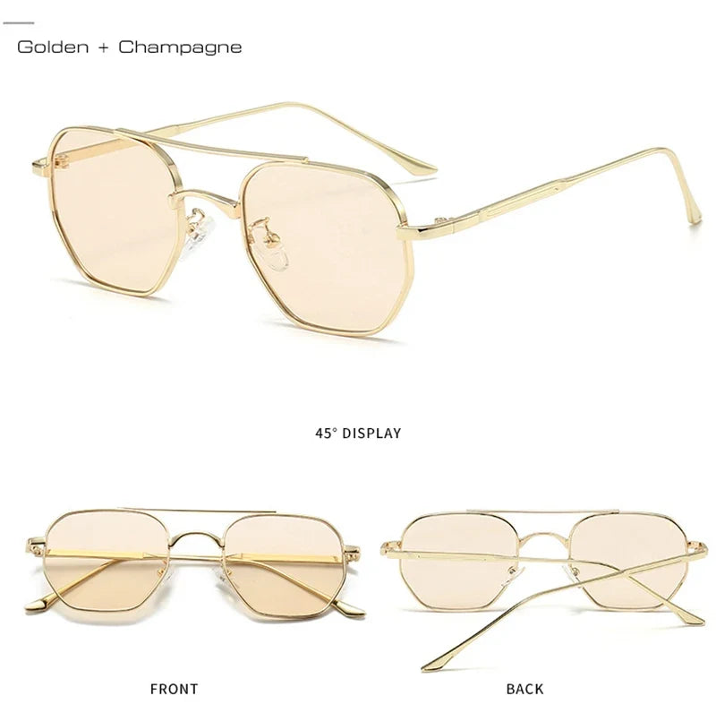 Sonnenbrille mit Metallrahmen - UV400