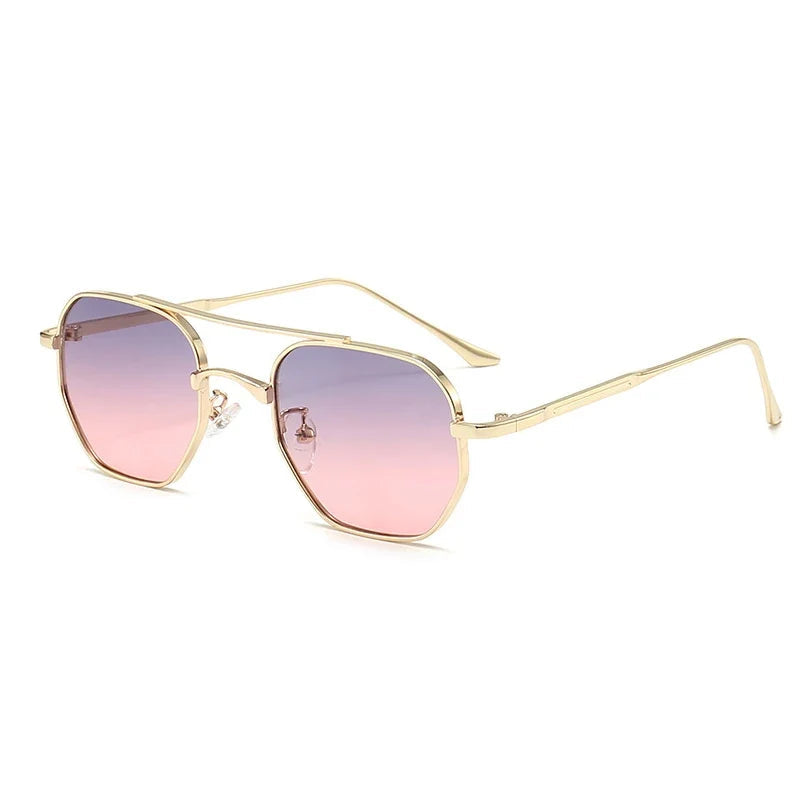 Sonnenbrille mit Metallrahmen - UV400