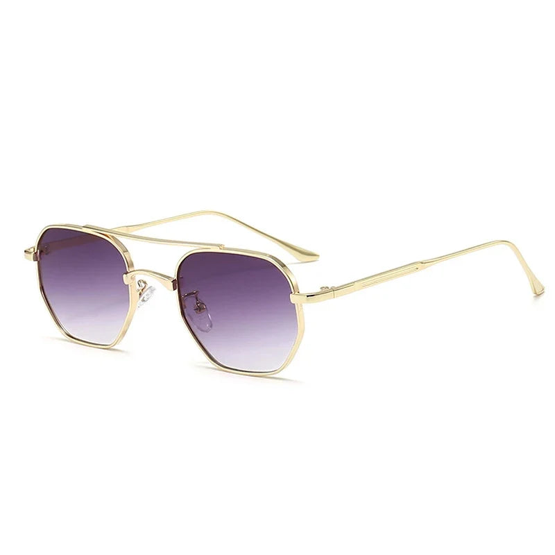 Sonnenbrille mit Metallrahmen - UV400