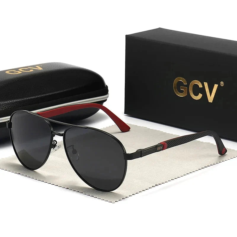 Sonnenbrille mit Metallrahmen – Polarisiert & UV400