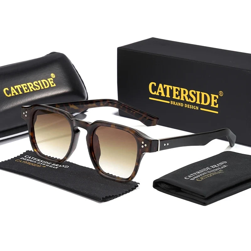 Sonnenbrille mit transparentem Rahmen – UV400