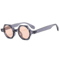 Square Sonnenbrille – Grau Champagner, UV400