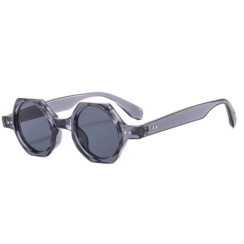Square Sonnenbrille – Grau, UV400