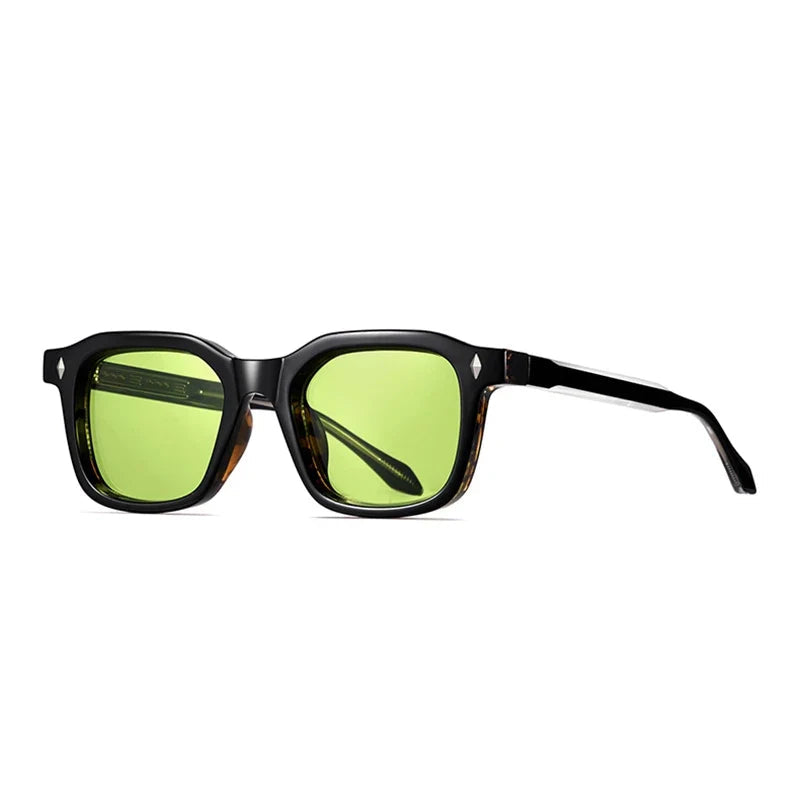 Square Sonnenbrille – Grün, UV400
