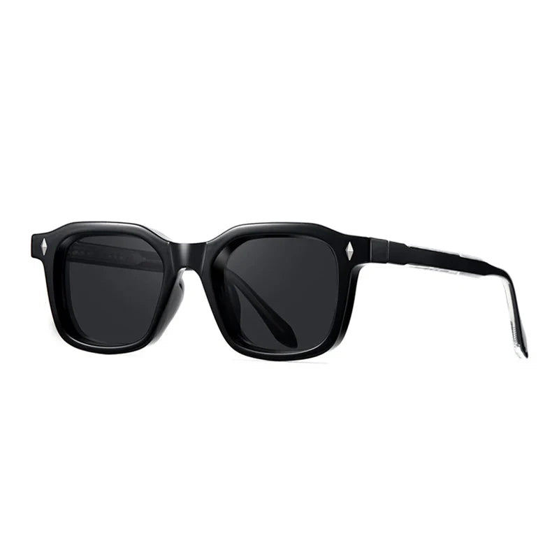 Square Sonnenbrille – Schwarz, UV400