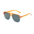 Square Sonnenbrille – Orange, UV400
