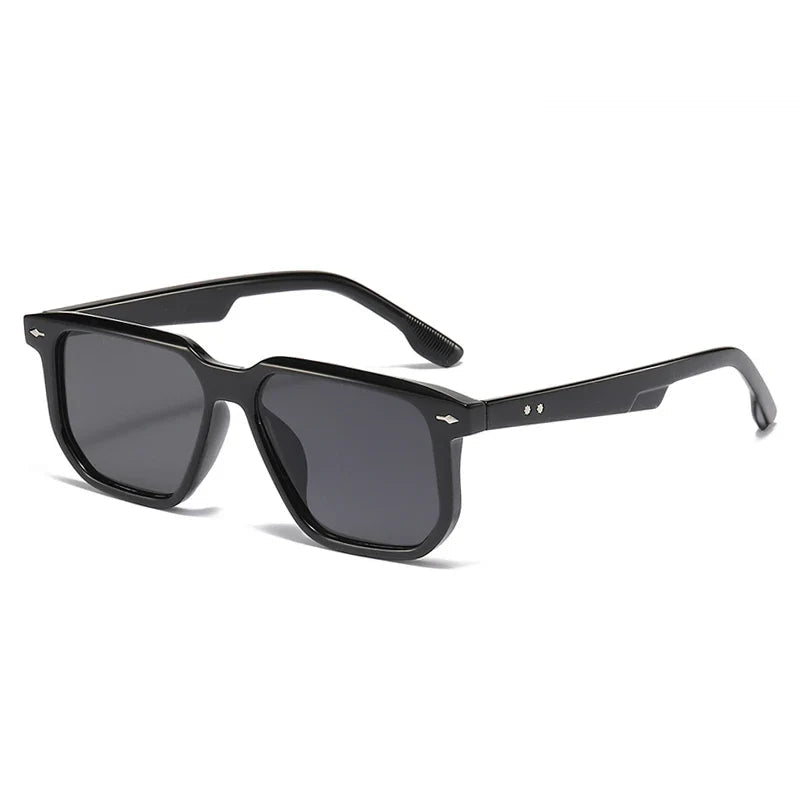 Square Sonnenbrille – Schwarz, UV400
