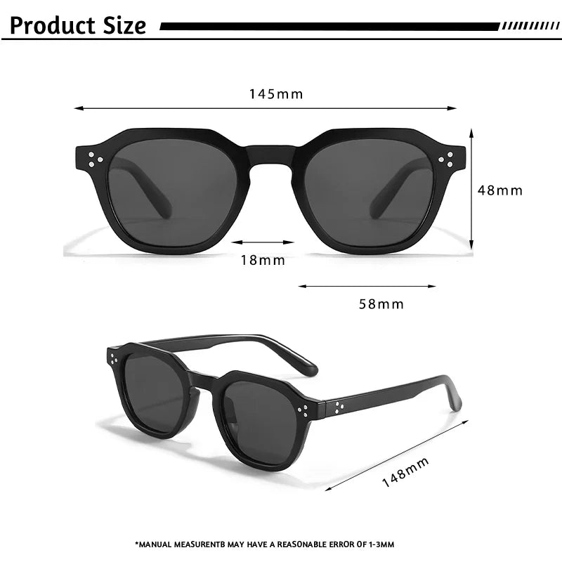Ultraleichte Polarisierte Retro-Sonnenbrille – UV400