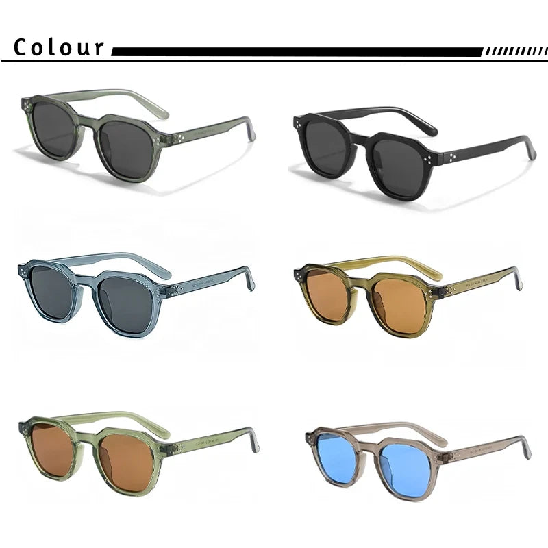 Ultraleichte Polarisierte Retro-Sonnenbrille – Produktansicht 5, polarisiert, UV400