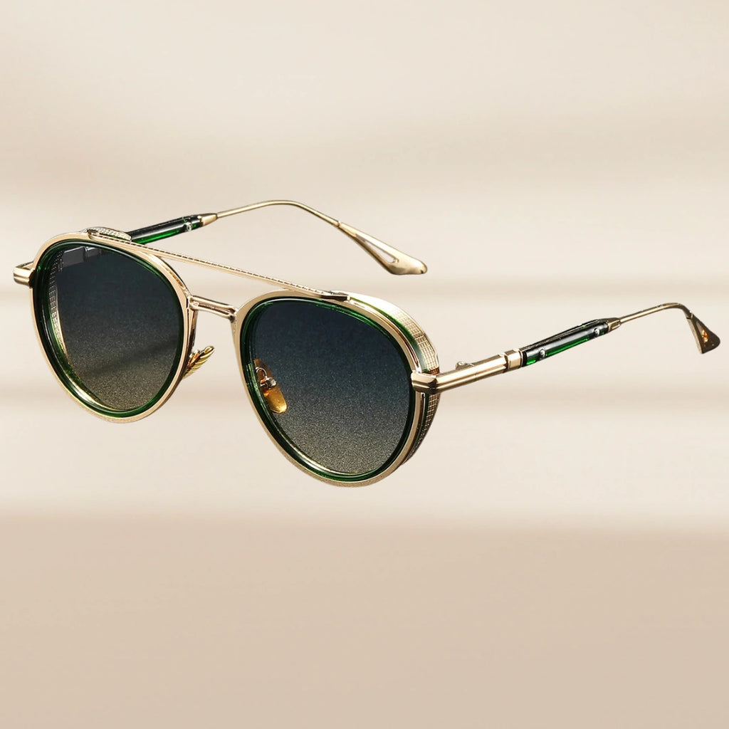 Vela Noir Sonnenbrille – Azurblau, UV400
