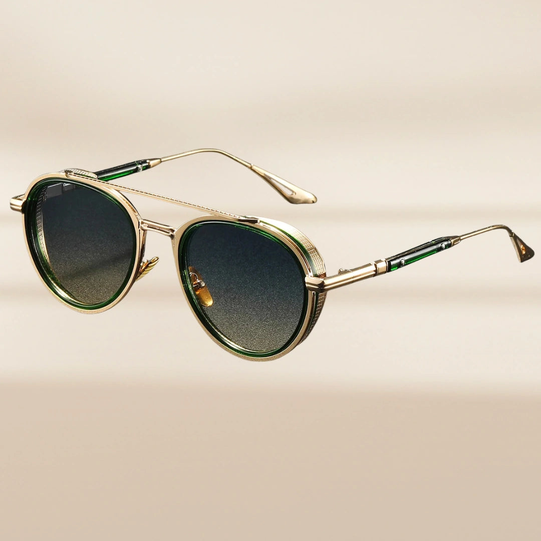 Vela Noir Sonnenbrille – Azurblau, UV400