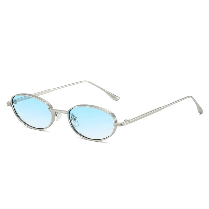 Vintage Oval Sonnenbrille – UV400