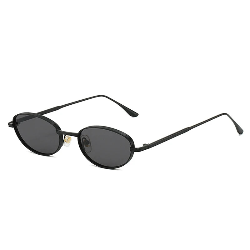 Vintage Oval Sonnenbrille – UV400