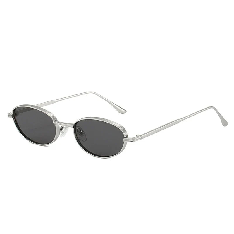 Vintage Oval Sonnenbrille – UV400
