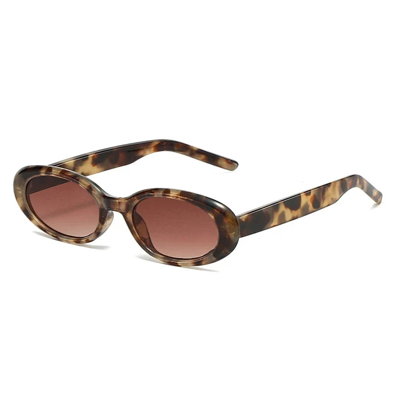 Vintage Oval Sonnenbrille – UV400