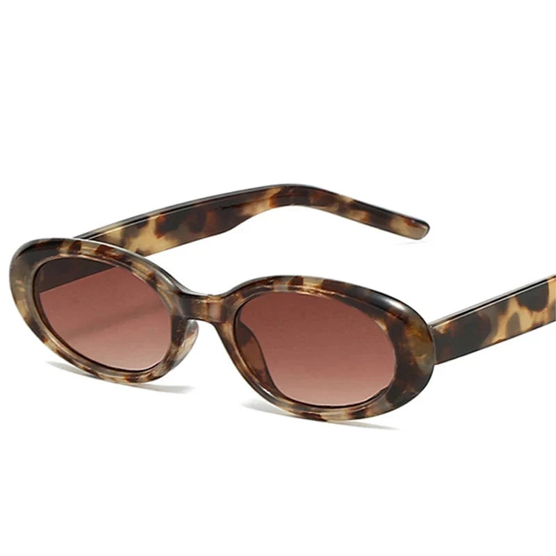 Vintage Oval Sonnenbrille – UV400