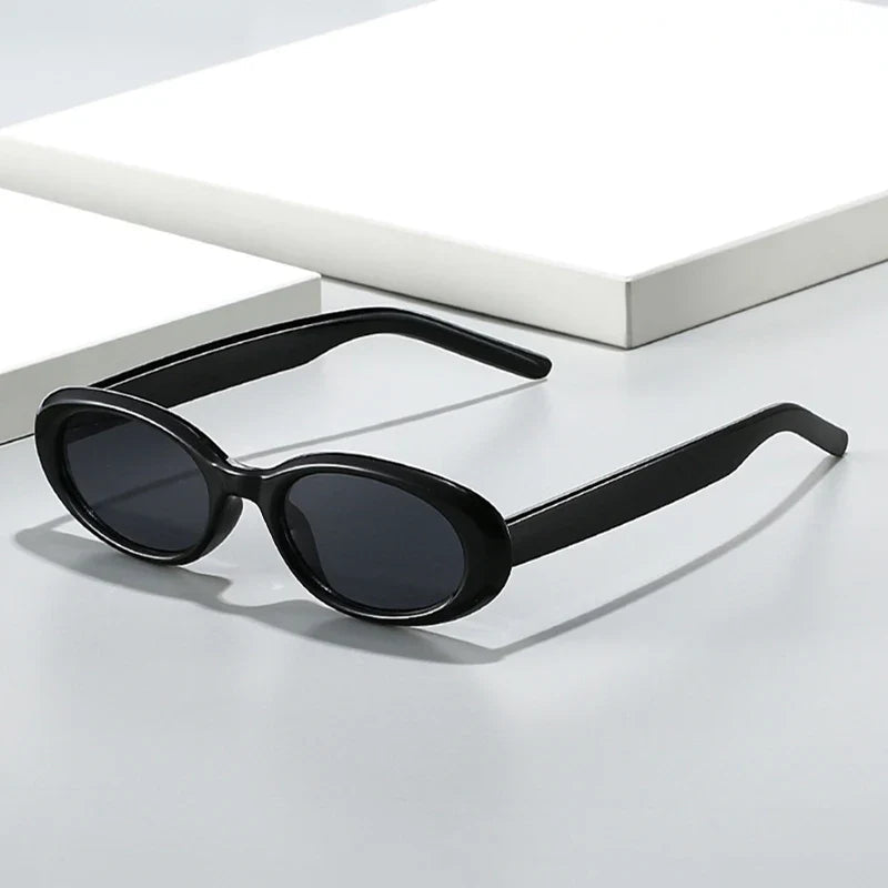 Vintage Oval Sonnenbrille – UV400