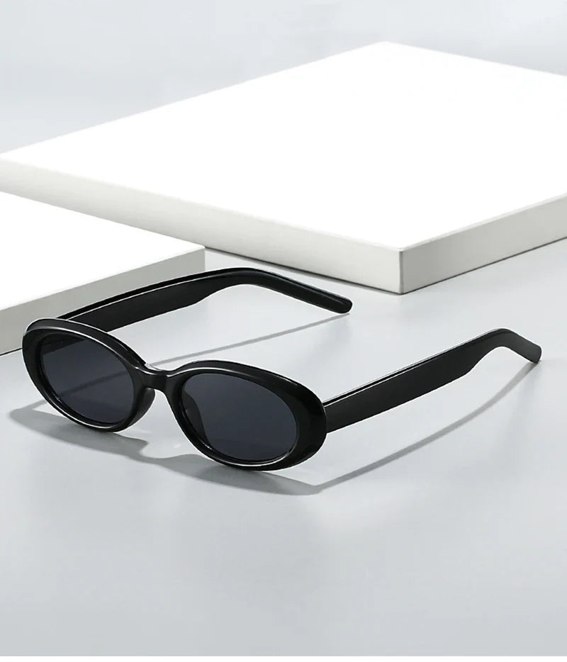 Vintage Oval Sonnenbrille – UV400