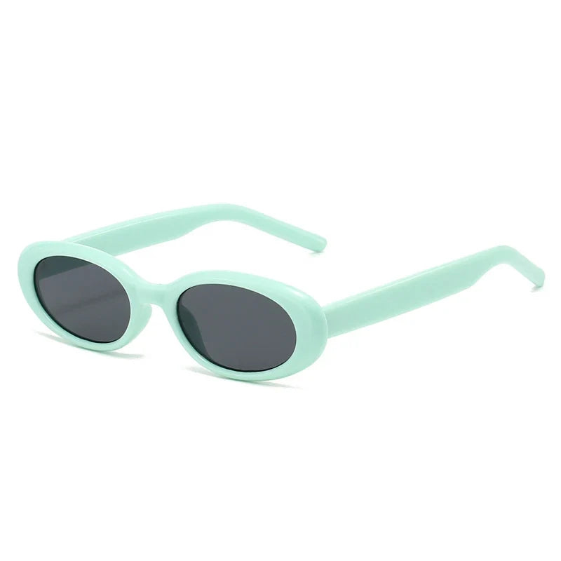 Vintage Oval Sonnenbrille – UV400