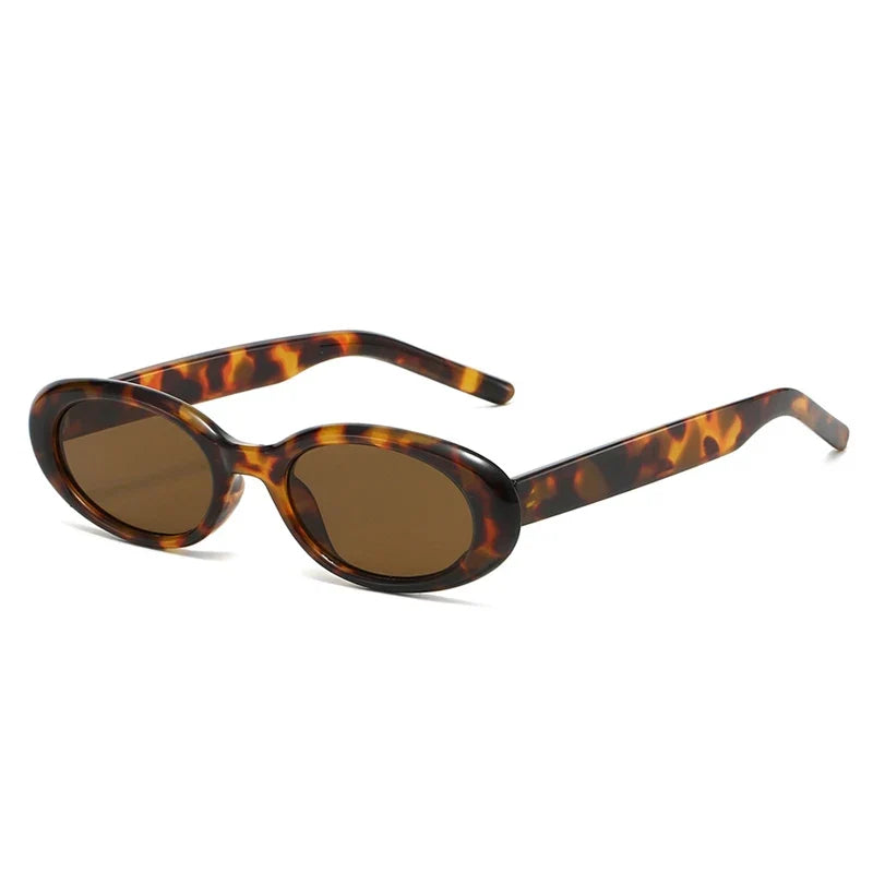 Vintage Oval Sonnenbrille – UV400