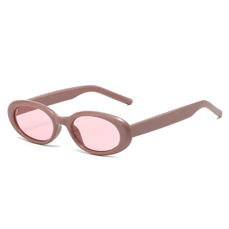 Vintage Oval Sonnenbrille – UV400