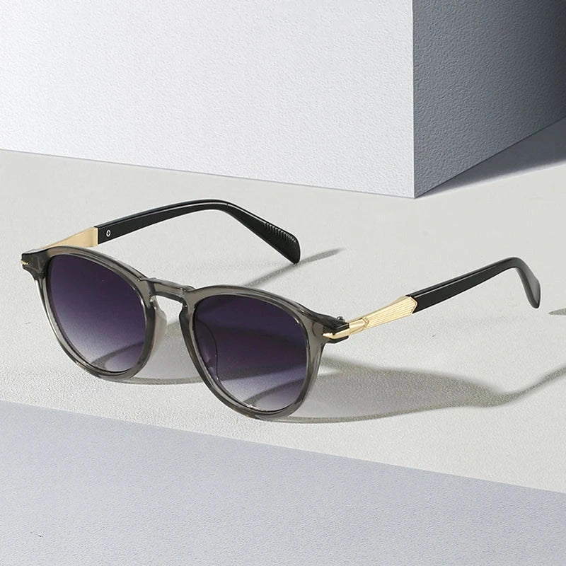 Zeitlose Round Sonnenbrille – UV400