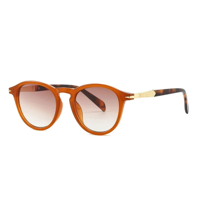 Zeitlose Round Sonnenbrille – UV400